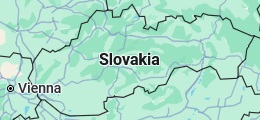 Banska Bystrica, posición en el mapa