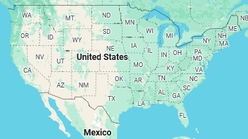 Atlanta, posición en el mapa