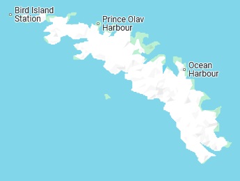 Grytviken, posición en el mapa