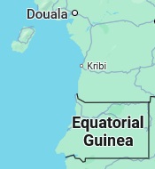 Malabo, posición en el mapa