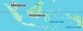 Banda Aceh, posición en el mapa