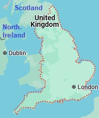 Ambleside, posición en el mapa