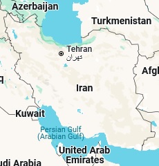 Abadan, posición en el mapa