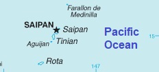Rota, posición en el mapa