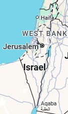 Beersheba, posición en el mapa