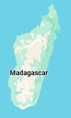 Antananarivo, posición en el mapa