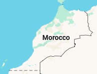 Tánger, posición en el mapa