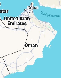 Buraimi, posición en el mapa