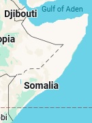 Bosaso, posición en el mapa