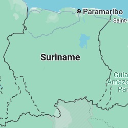 Nieuw Nickerie, posición en el mapa