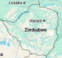 Beitbridge, posición en el mapa
