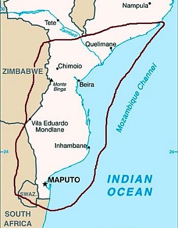 Centro-sur de Mozambique