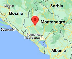 Niksic, ubicación en el mapa