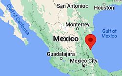 Tampico, ubicación en el mapa