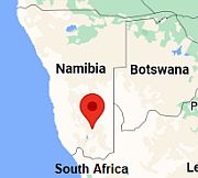 Keetmanshoop, ubicación en el mapa