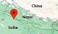 Nepalganj, ubicación en el mapa