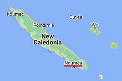 Numea, ubicación en el mapa