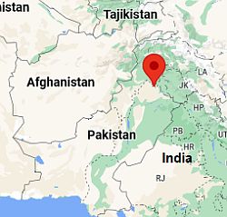 Islamabad, ubicación en el mapa