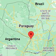 Asunción, ubicación en el mapa