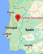 Penhas Douradas, ubicación en el mapa