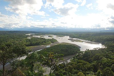 Río Pastaza cerca de Puyo