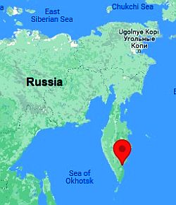 Petropavlovsk, ubicación en el mapa