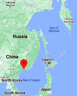 Vladivostok, ubicación en el mapa