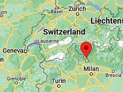 Lugano, ubicación en el mapa