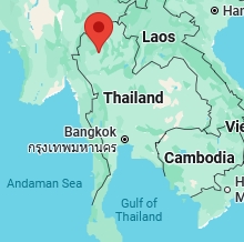 Chiang Mai, ubicación en el mapa