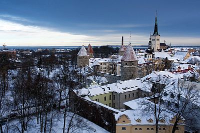 Tallin en invierno