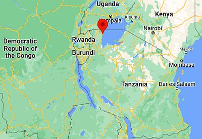 Bukoba, ubicación en el mapa