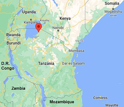 Musoma, ubicación en el mapa