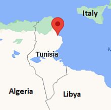 Susa, ubicación en el mapa
