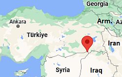 Cizre, ubicación en el mapa