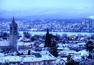 Zúrich en invierno